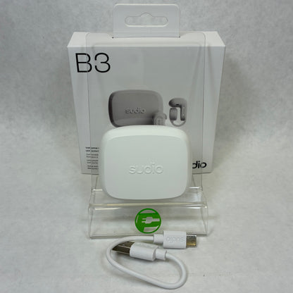 Sudio B3 Wireless Bluetooth Earbuds White B3WHT