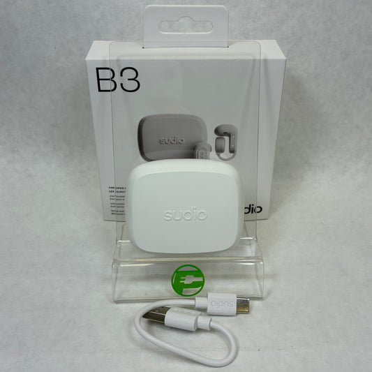 Sudio B3 Wireless Bluetooth Earbuds White B3WHT