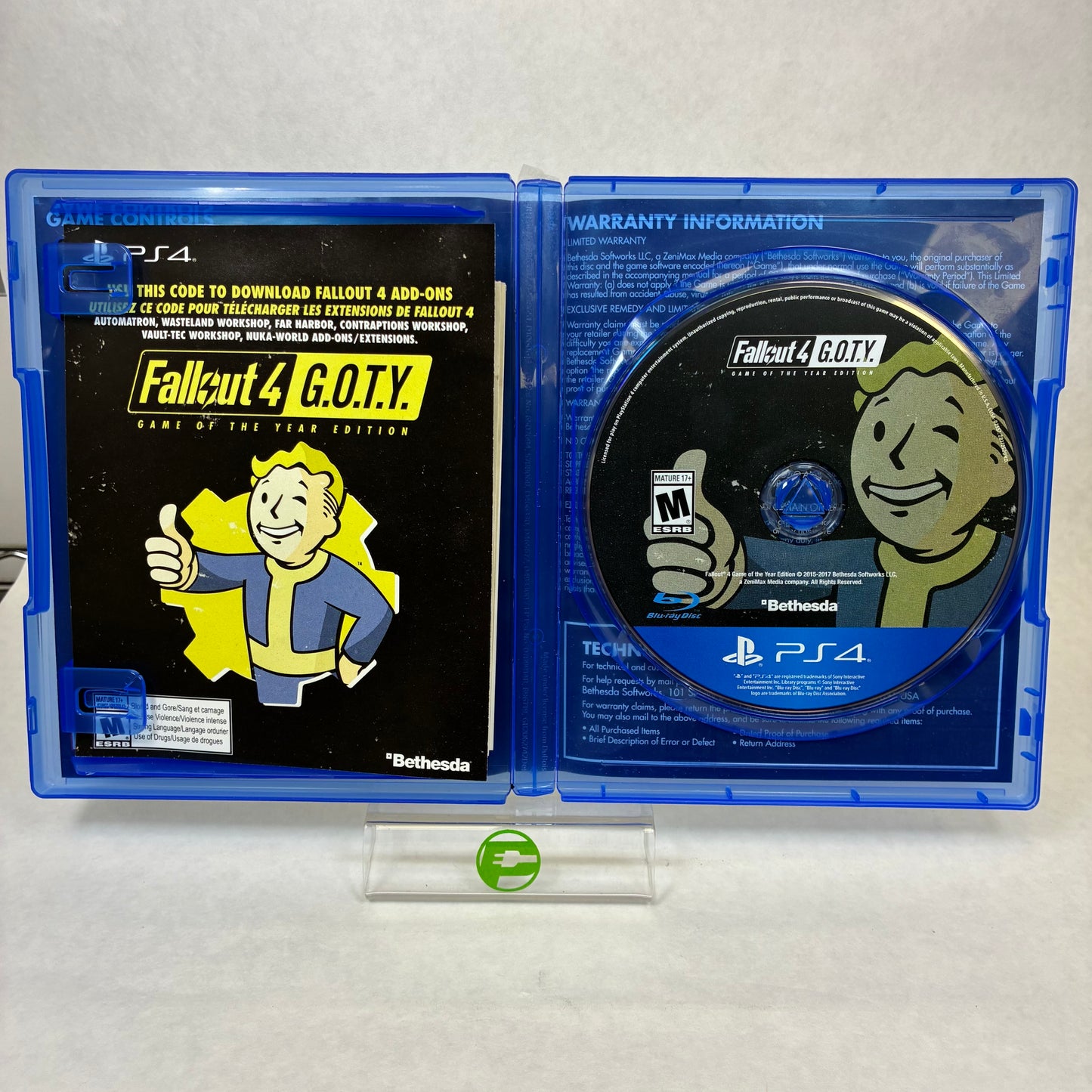 Fallout 4 [Game of the Year] (Playstation 4, 2017)