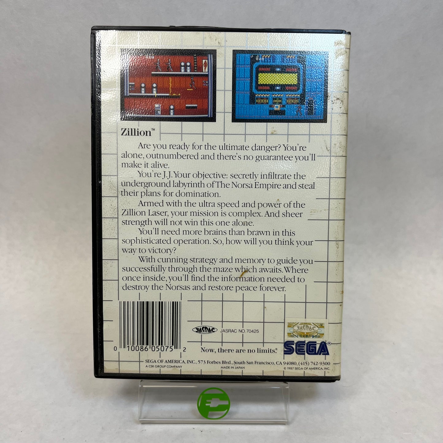 Zillion (Sega Master System, 1987)
