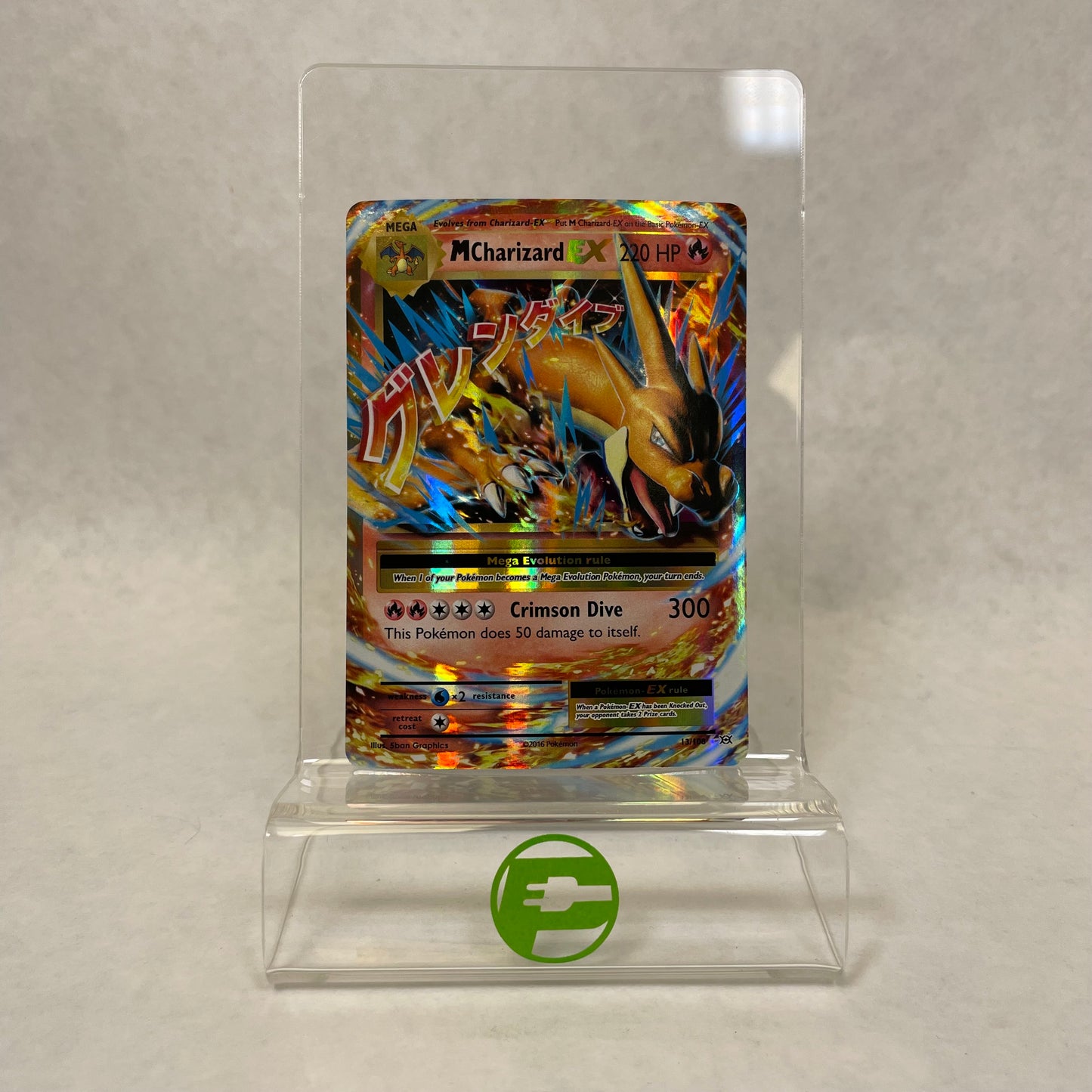 Pokémon TCG Evolutions M Charizard EX 13/108 Holo English