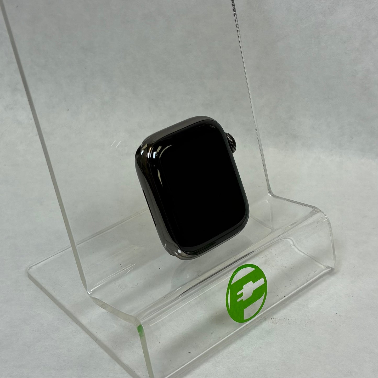 Unlocked Apple Watch Series 7 41MM Graphite Stainless Steel MNC03LL/A Face Only
