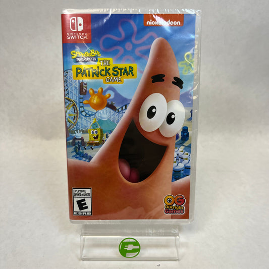 New Spongebob Squarepants The Patrick Star Game (Nintendo Switch, 2024)