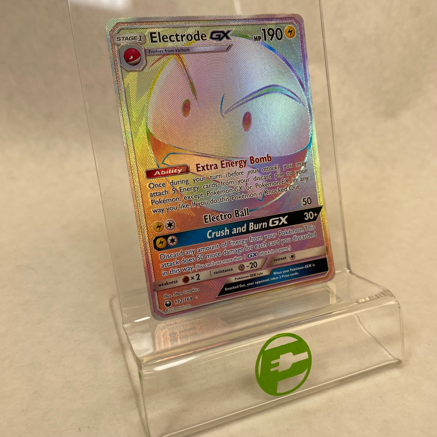 Pokémon TCG Celestial Storm Electrode G 172/168 English
