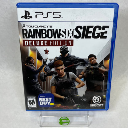 Rainbow Six Siege: Deluxe Edition (Sony PlayStation 5 PS5, 2021)