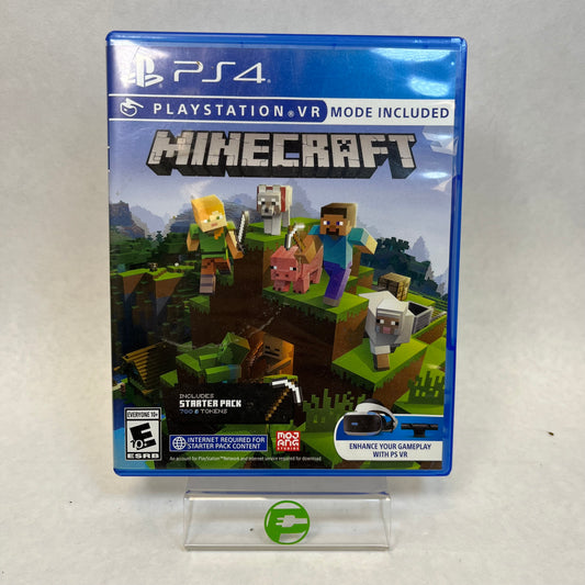 Minecraft (VR Mode Included) (Sony PlayStation 4 PS4, 2020)