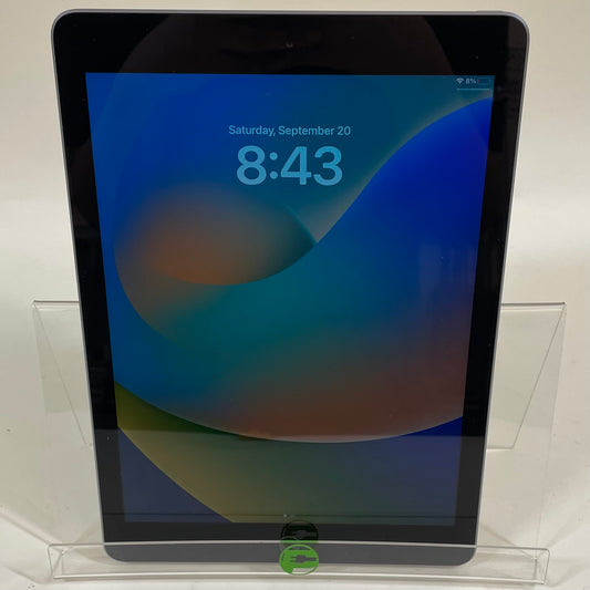 WiFi Only Apple iPad 6th Gen 128GB 16.4 Space gray MR7J2LL/A