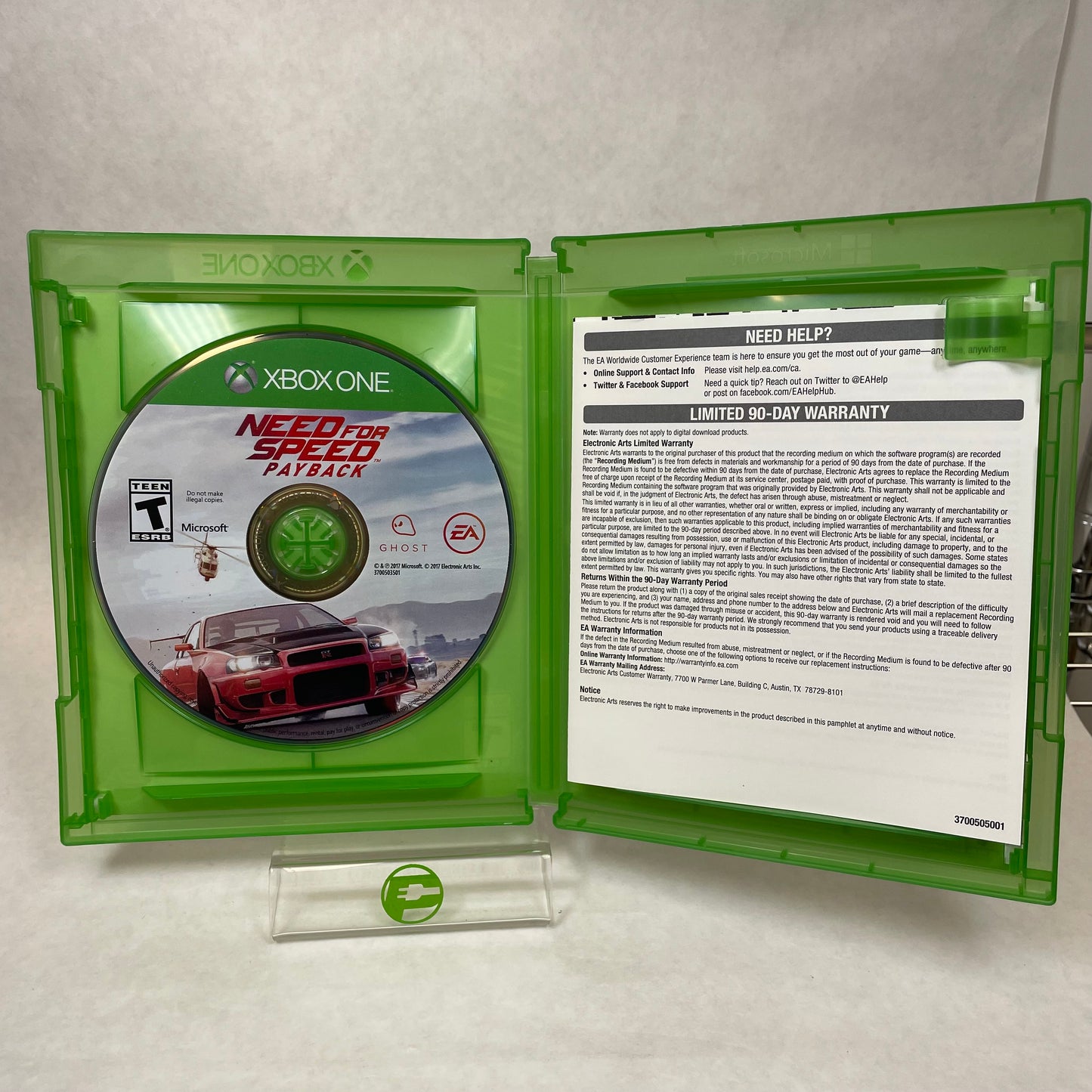 Need For Speed Payback Deluxe Edition (Microsoft Xbox One, 2017)
