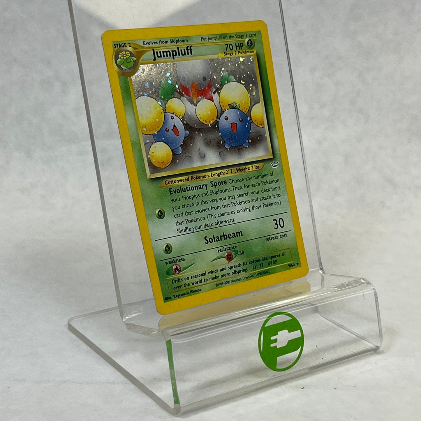 Pokémon TCG Neo Revelation Jumpluff 9/64 Holo English