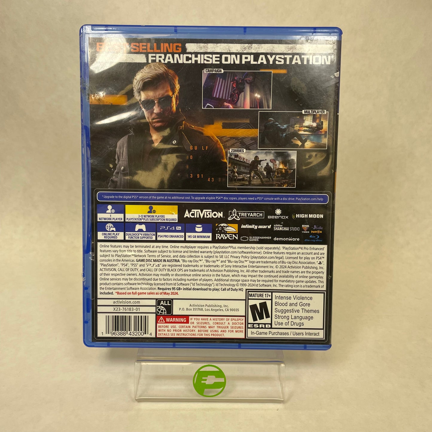 Call of Duty Black Ops 6 (Sony PlayStation 4 PS4, 2024)