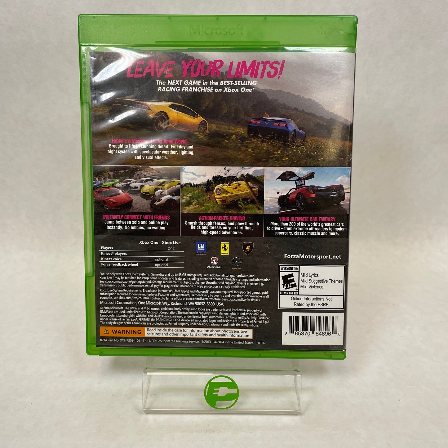 Forza Horizon 2 (Microsoft Xbox One, 2014)