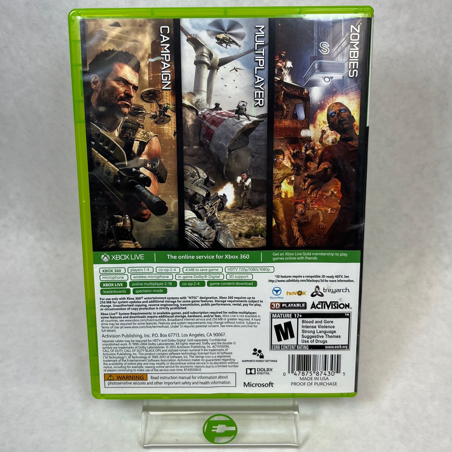 Call of Duty Black Ops II (Xbox 360, 2012)