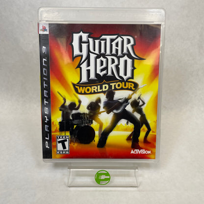 Guitar Hero World Tour (Sony PlayStation 3 PS3, 2008)