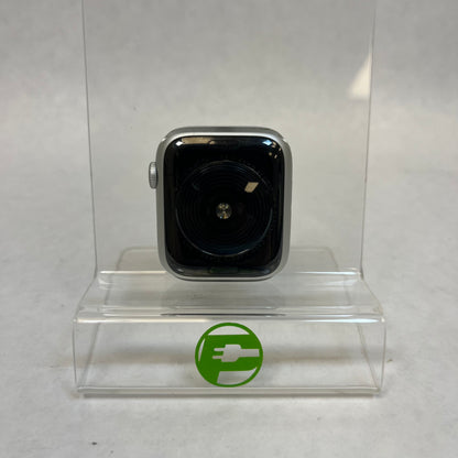 GPS Only Apple Watch SE 1st Gen 44MM Silver Aluminum A2352 Face Only