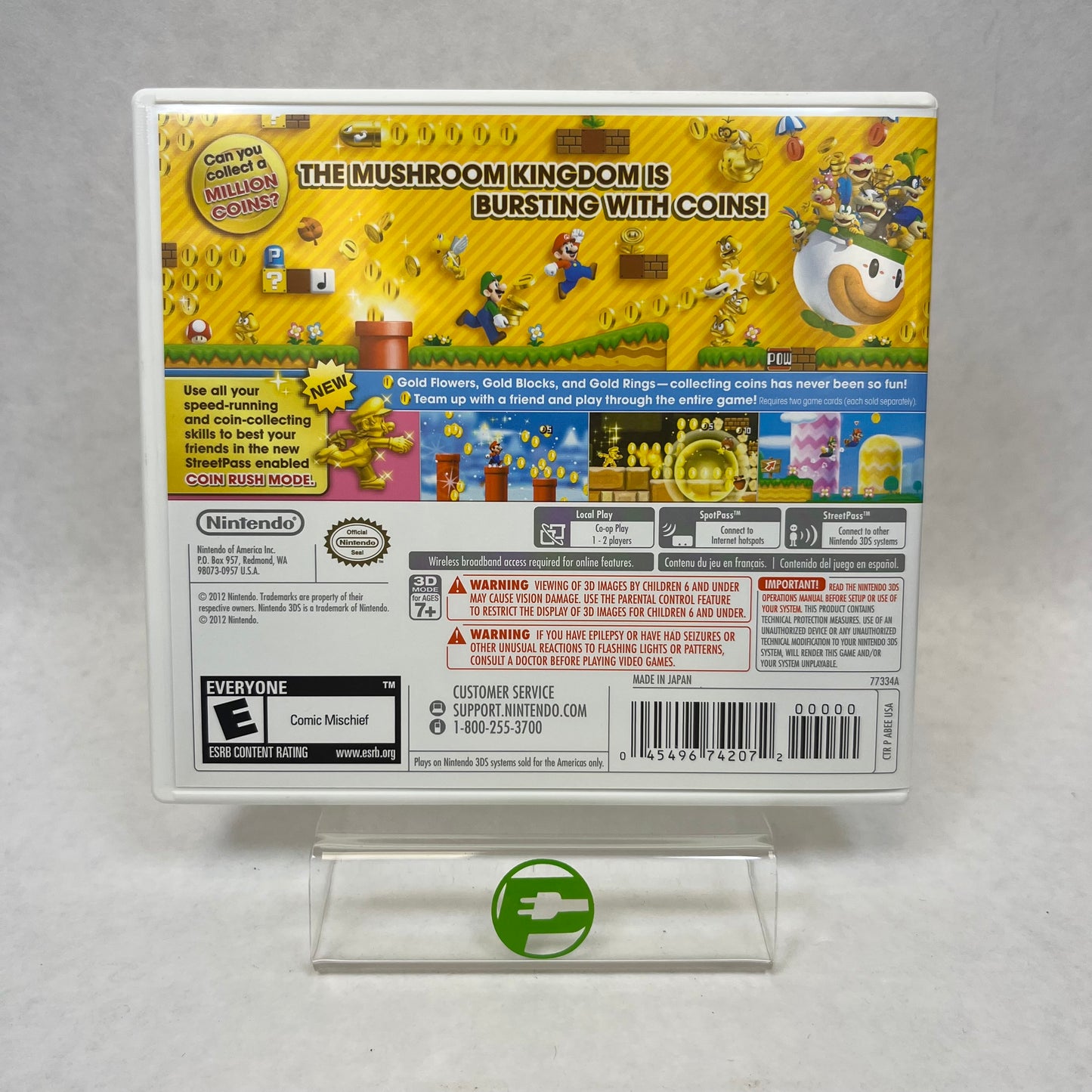 New Super Mario Bros. 2 (Nintendo 3DS, 2012)