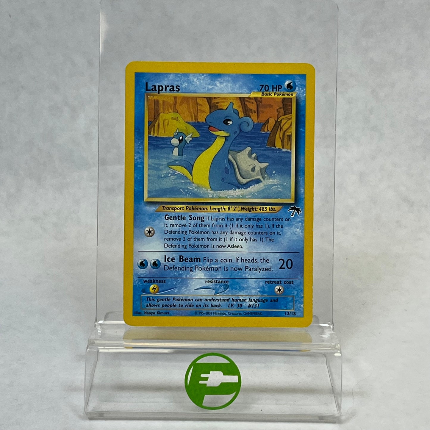 Pokémon TCG Southern Islands Lapras 12/18 Regular English