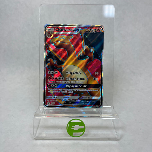 Pokémon TCG Sun & Moon Charizard GX sm60 Black Star Promo Holo Textured English