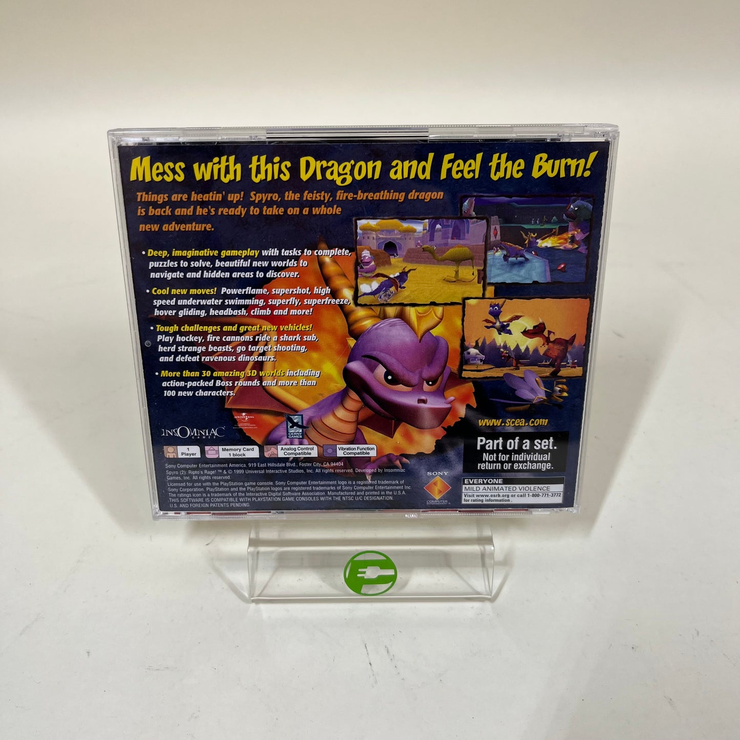 Spyro Collector's Edition (Sony PlayStation 1 PS1, 2002)