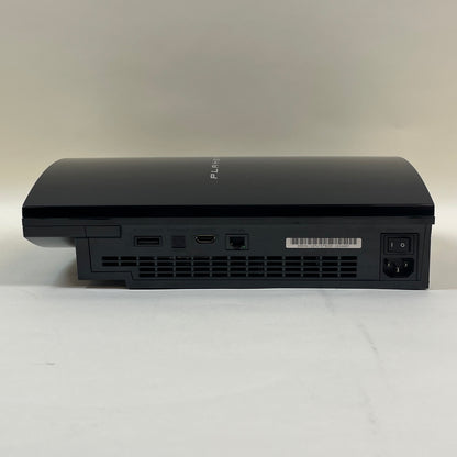 Sony PlayStation 3 Fat PS3 40GB Black Console Gaming System CECHH01