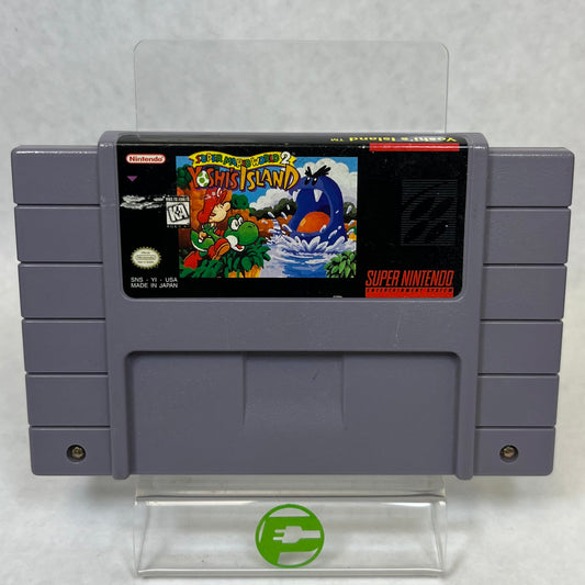 Super Mario World 2 Yoshi's Island (Super Nintendo, 1995) Cartridge Only