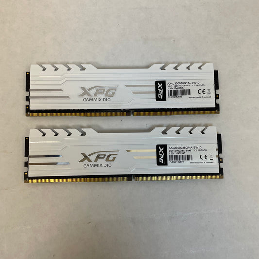 XPG GAMMIX D10 16GB (2x8GB) RAM DDR4 3200MHz AX4U300038G16A-BW10