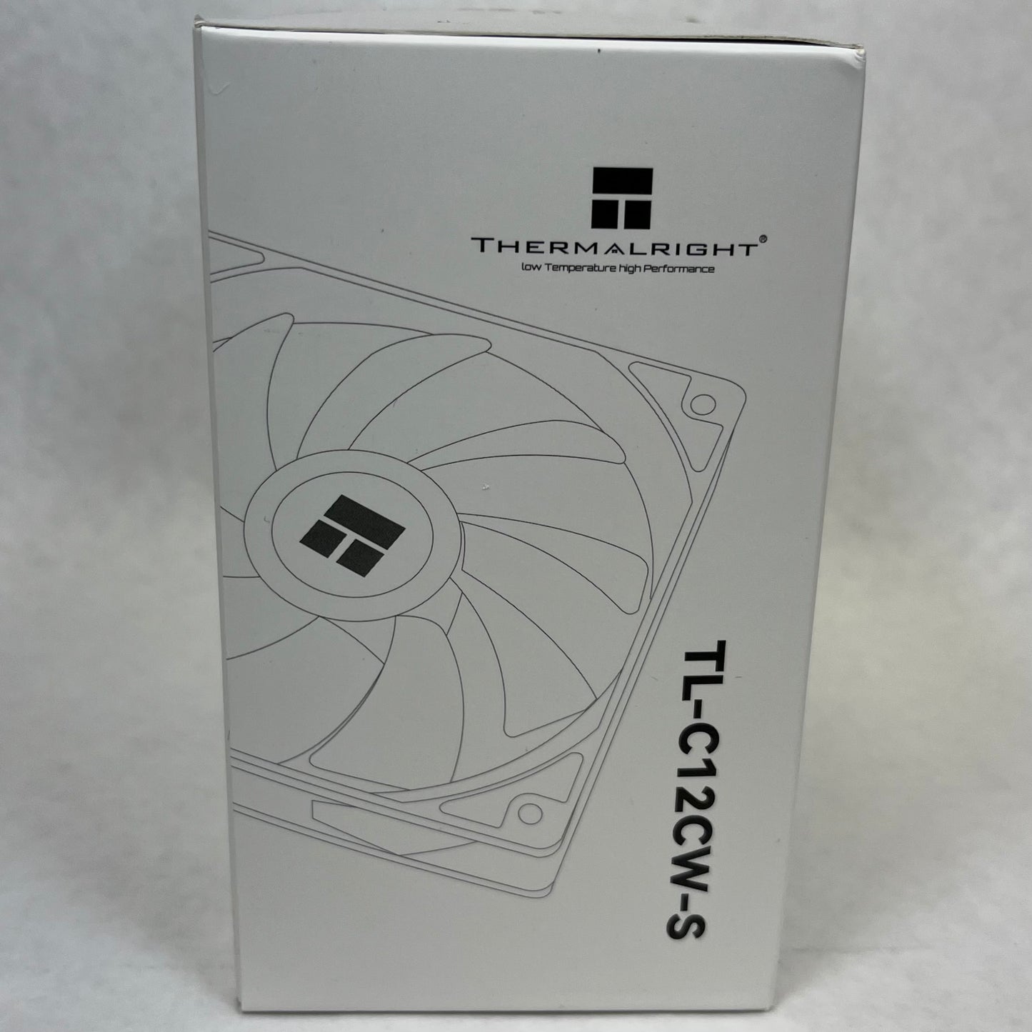 New Thermal Right C12CW-S White CPU Fan