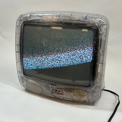 KTV 13" 13CLR-VR Transparent Prison Analog CRT 480p 13 Inch Color TV RARE