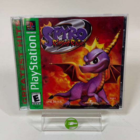 Spyro Ripto's Rage! (Sony PlayStation 1 PS1, 1999)