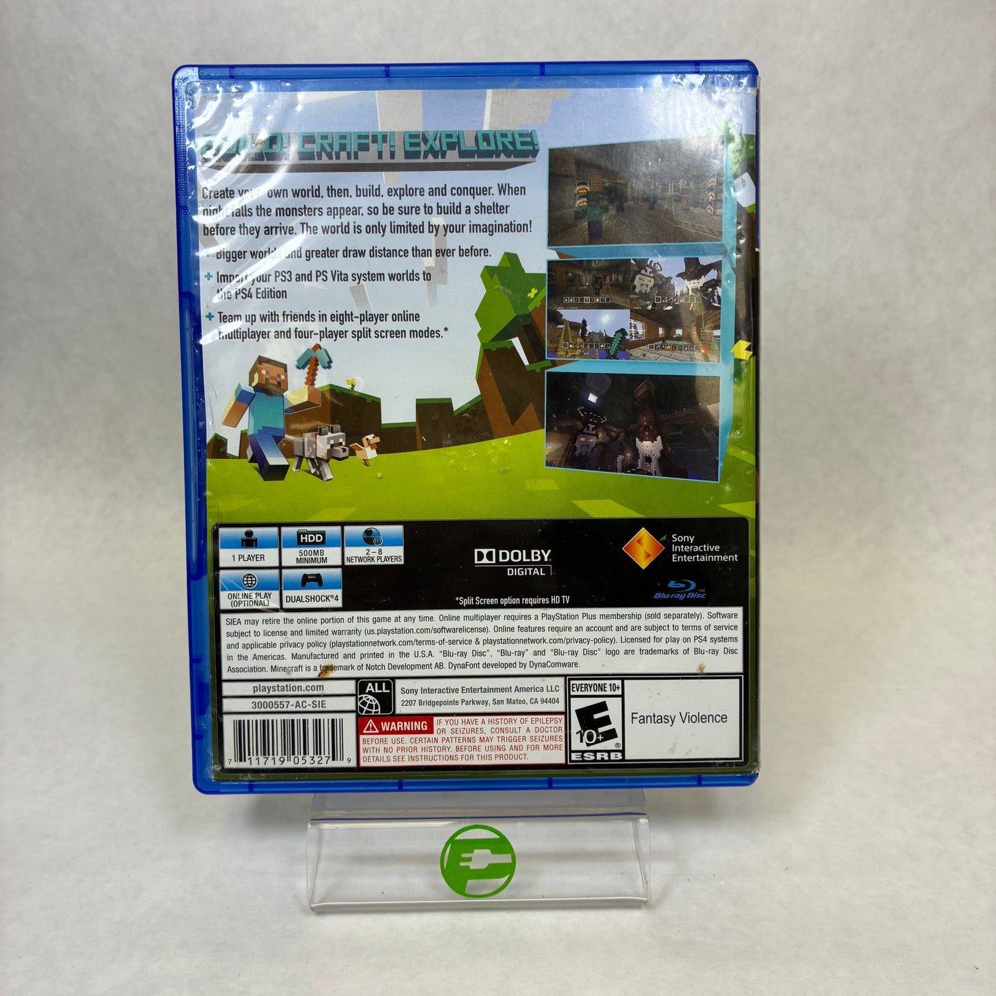 Minecraft: Playstation 4 Edition (Playstation 4, 2014)