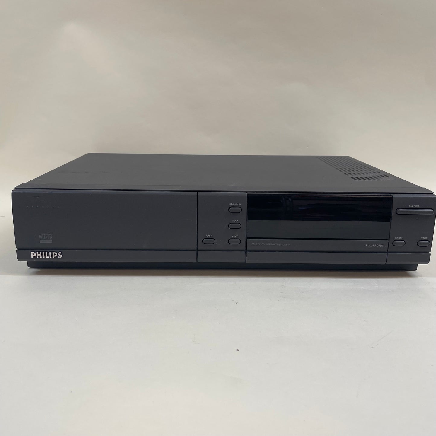 Sony Philips CD-I 220/37 Black Vintage Video Game Console w/ 11 Games READ 