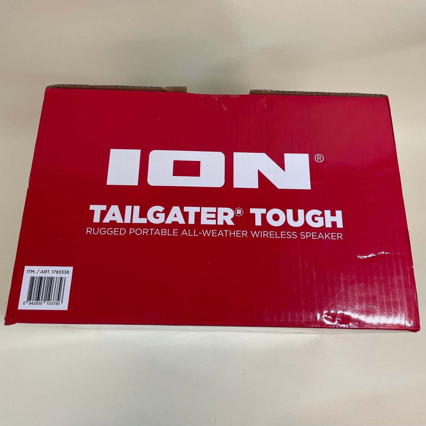 ION Tailgater Tough Large Portable Wireless Speaker TLGATERTGHXUS New Open Box