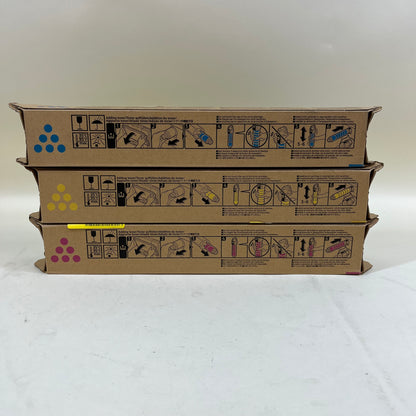 New Set of Ricoh Savin Lanier IM C300 CMY Print Cartridges 842379 842380 842381