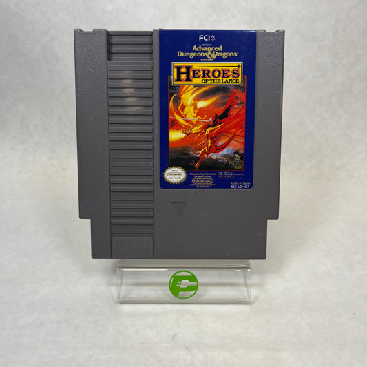 Advanced Dungeons & Dragons Heroes of The Lance (Nintendo NES, 1991)