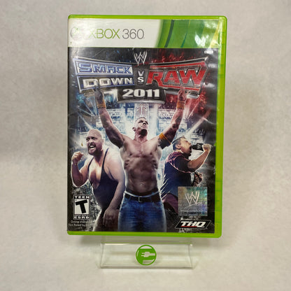 WWE Smackdown Vs Raw 2011 (Microsoft Xbox 360, 2010)