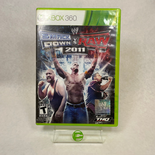 WWE Smackdown Vs Raw 2011 (Microsoft Xbox 360, 2010)