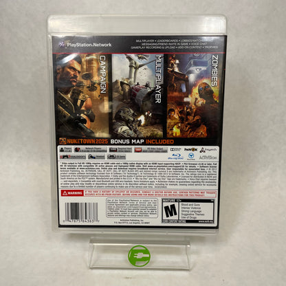Call of Duty Black Ops 2 II (Sony PlayStation 3 PS3, 2012)