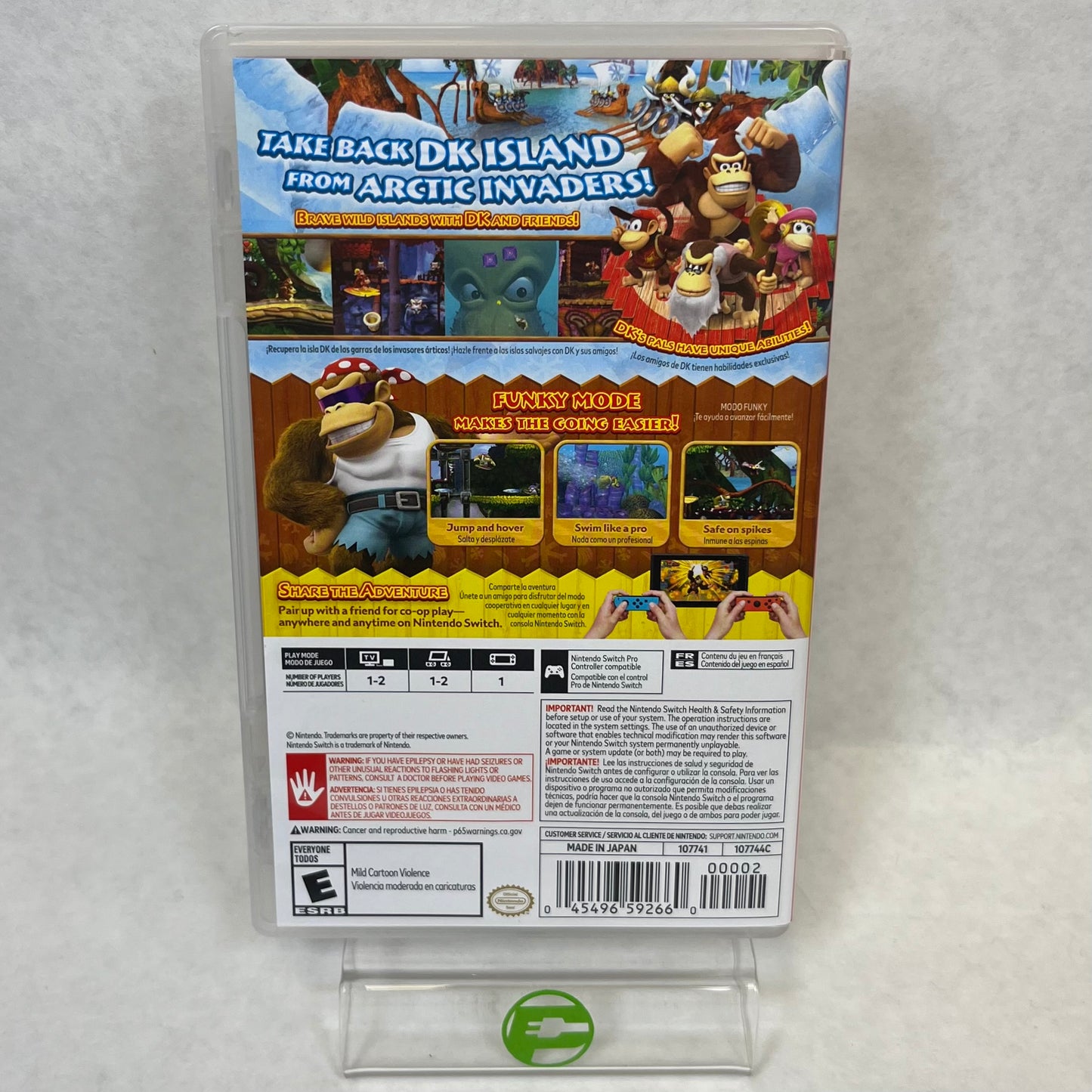 Donkey Kong Country Tropical Freeze (Nintendo Switch, 2018)