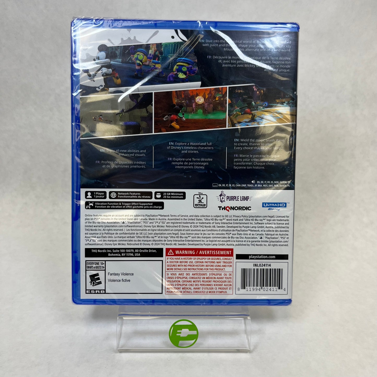 New Epic Mickey Rebrushed (Sony PlayStation 5 PS5, 2024)