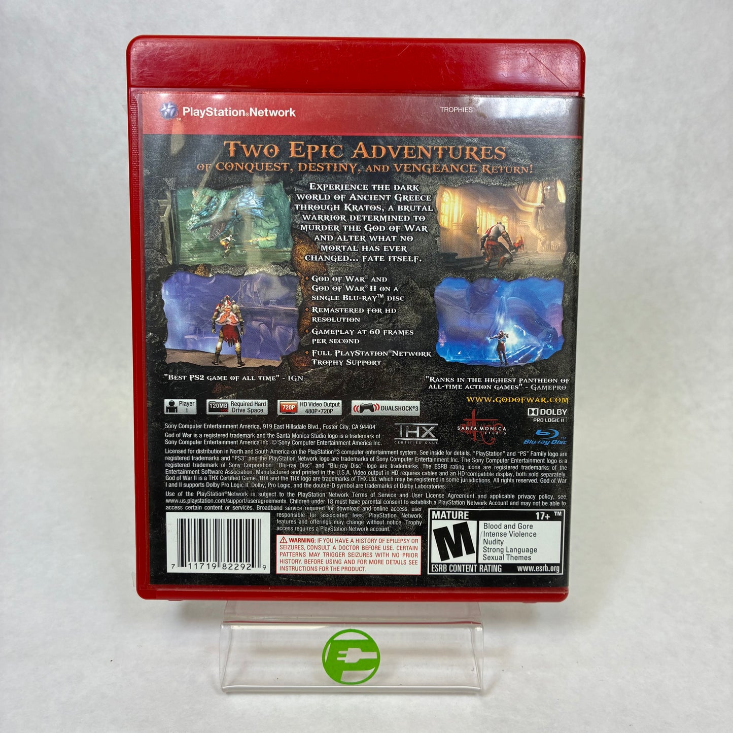 God of War Collection (Playstation 3, 2009)