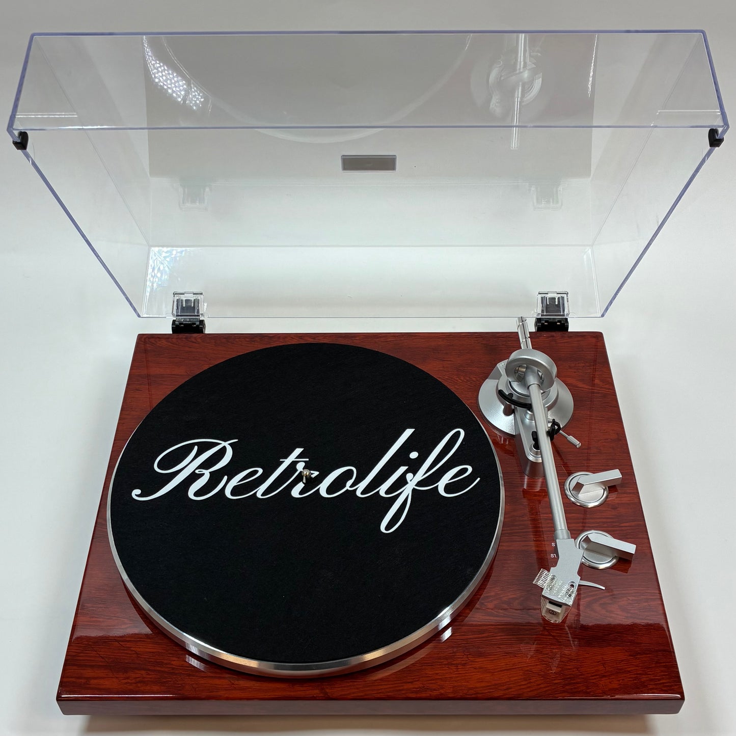 Retrolife High-Tech Belt-Driven Turntable System Record Player HQ-KZ006