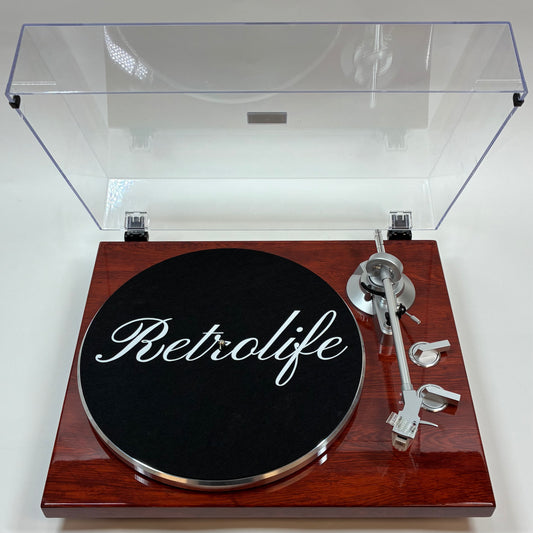 Retrolife High-Tech Belt-Driven Turntable System Record Player HQ-KZ006