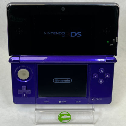 Nintendo 3DS Handheld Game Console CTR-001 Midnight Purple