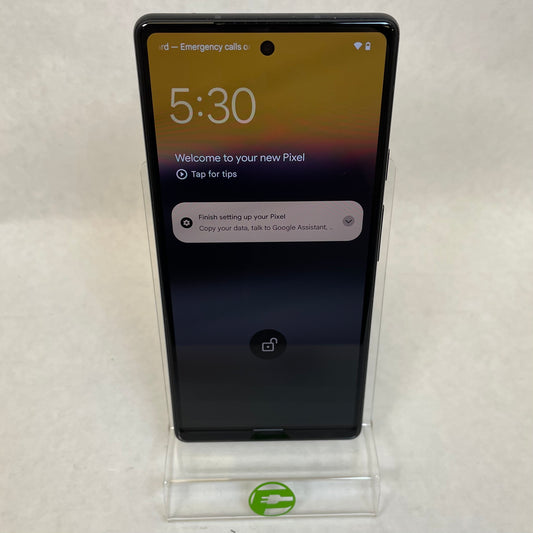 Unlocked Google Pixel 6a 128GB Just Black GA02998-US