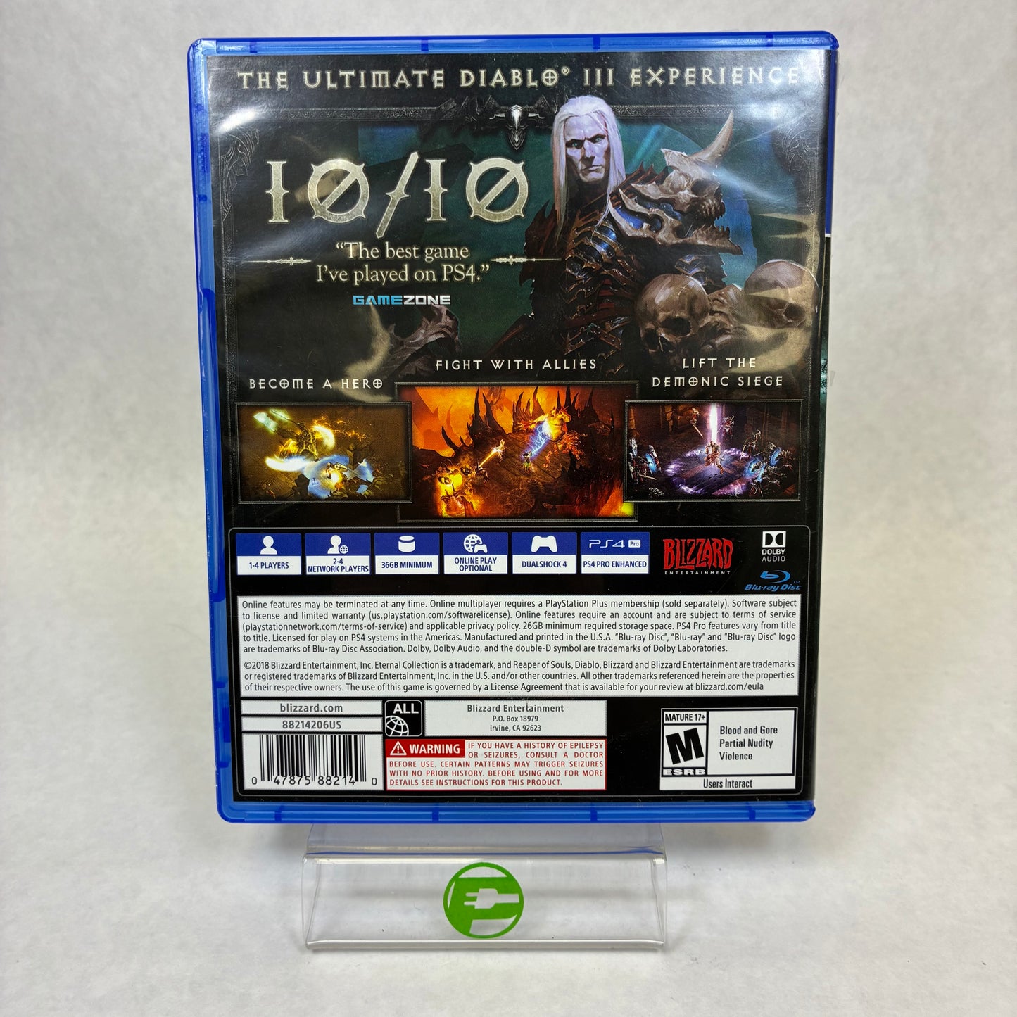 Diablo III Eternal Collection (Playstation 4, 2018)