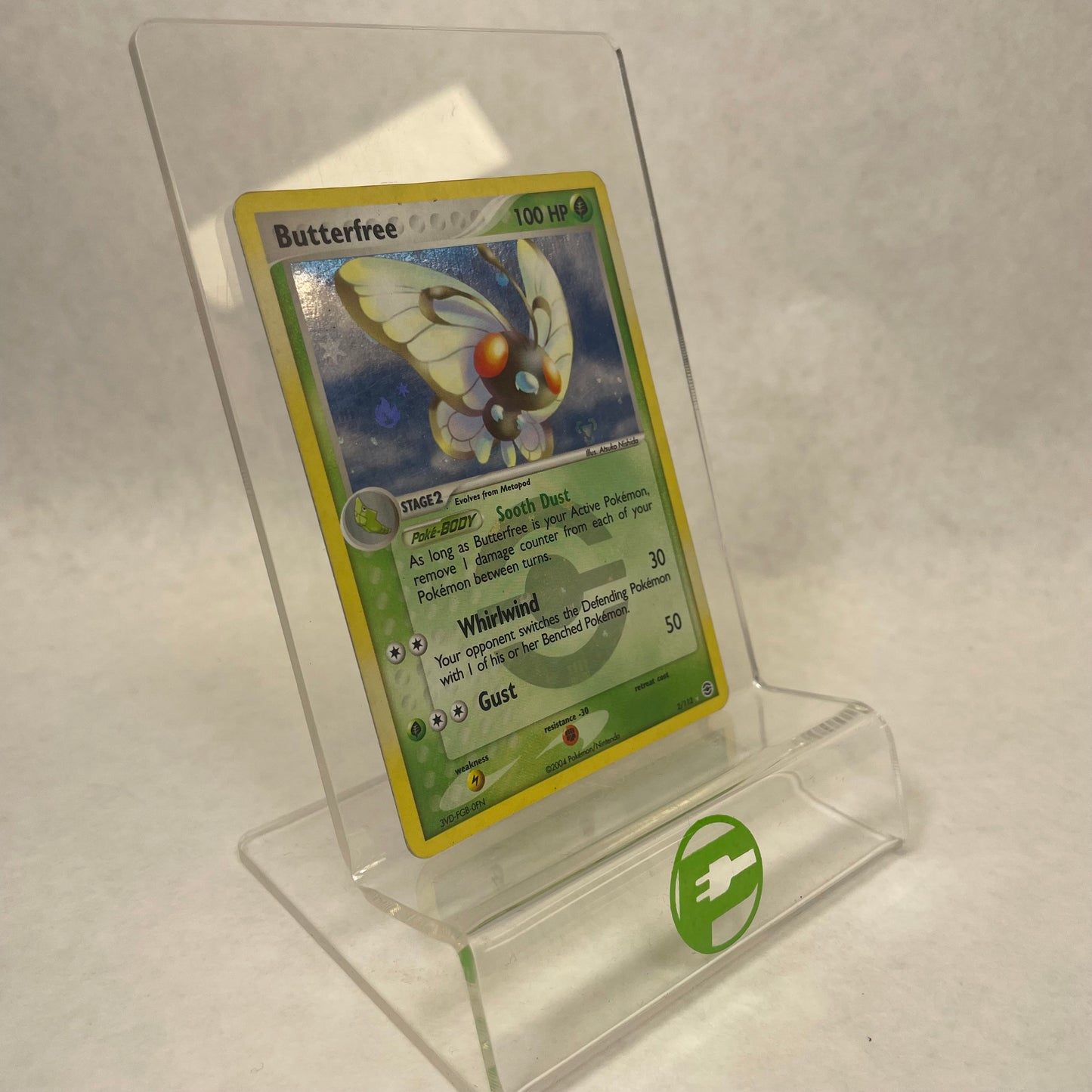Pokémon TCG EX FireRed & LeafGreen Butterfree 2/112 Holo English