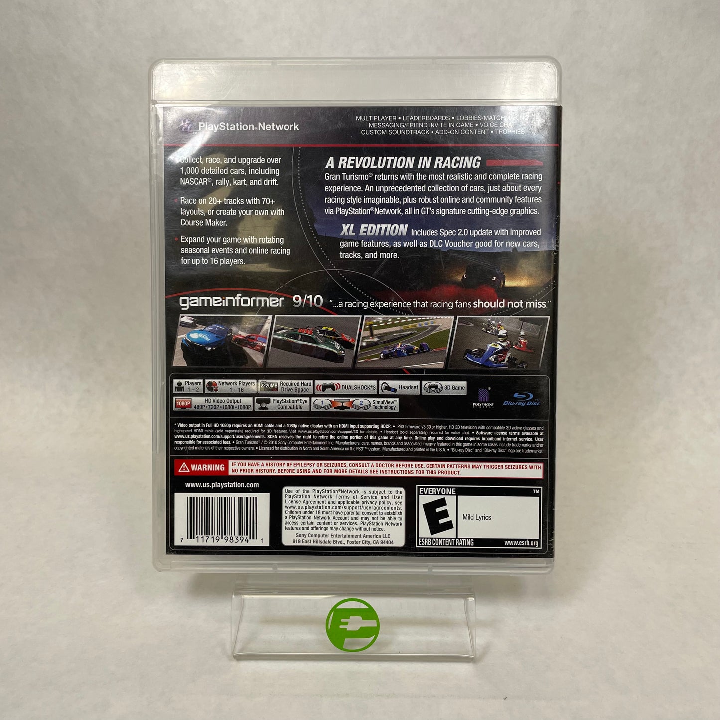 Gran Turismo 5 XL Edition (Sony PlayStation 3 PS3, 2010)