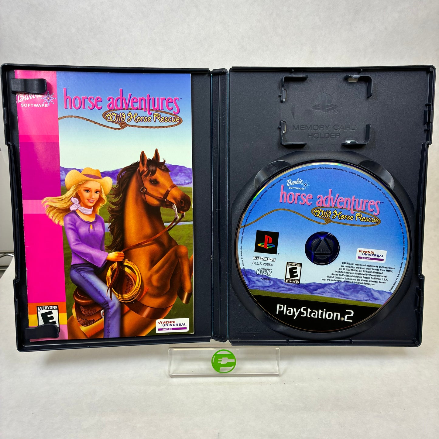 Barbie Horse Adventures Wild Horse Rescue (Playstation 2, 2003)