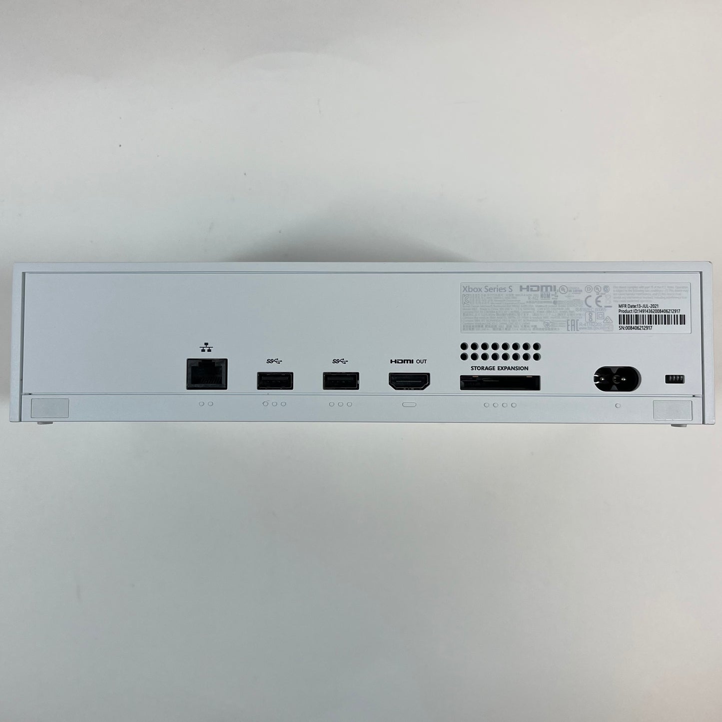 Microsoft Xbox Series S 512GB Console Gaming System Only White 1883