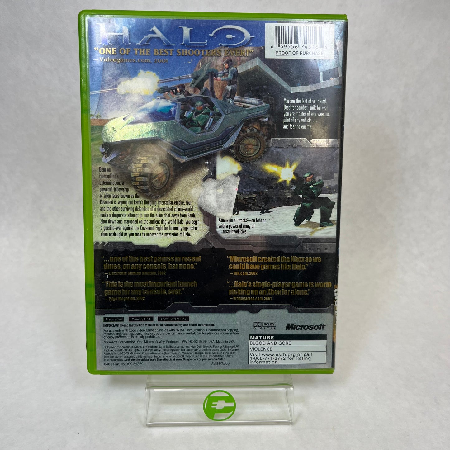 Halo: Combat Evolved (Microsoft Xbox, 2001)