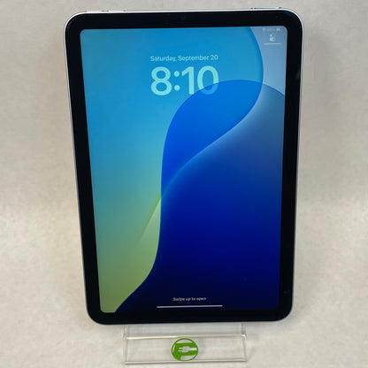WiFi Only Apple iPad mini (A17 Pro) 128GB Blue MXN73LL/A
